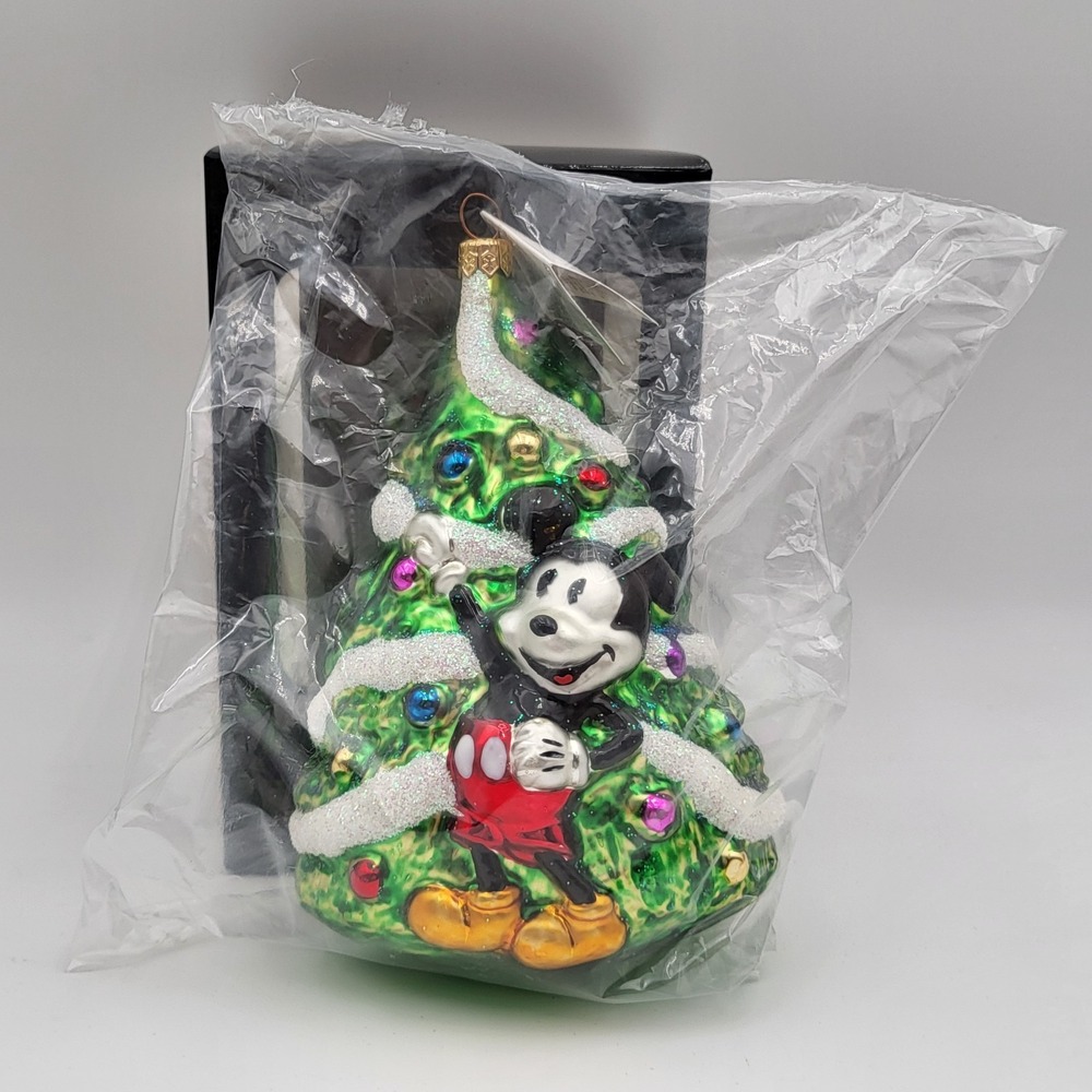 1995 Christopher Radko Disney Mickey's‎ Tree Ornament ~ New Sealed